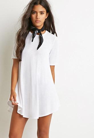 Forever21 Longline Trapeze Tee
