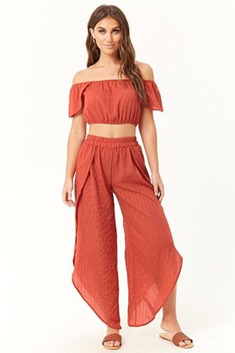 Forever21 High-waist Tulip Pants