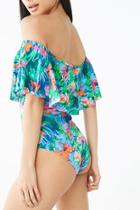 Forever21 South Beach London One-piece Swimsuit