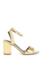 Forever21 Metallic Block Heels