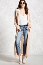 Forever21 Contemporary Crepe Duster