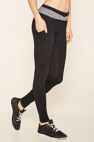 Forever21 Active Colorblock Leggings