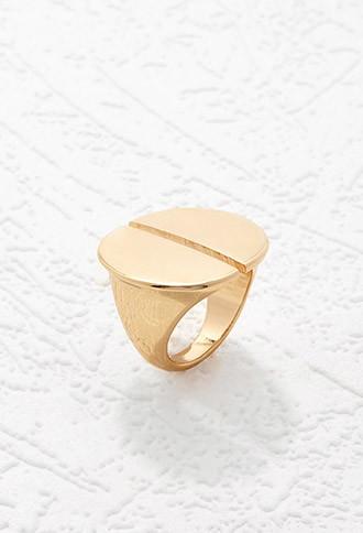 Forever21 Cutout Cocktail Ring (gold)