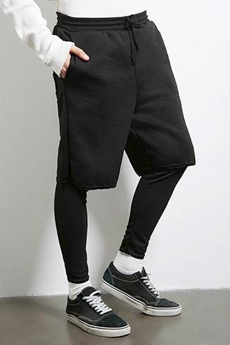 Forever21 Cross Colours Layered Shorts