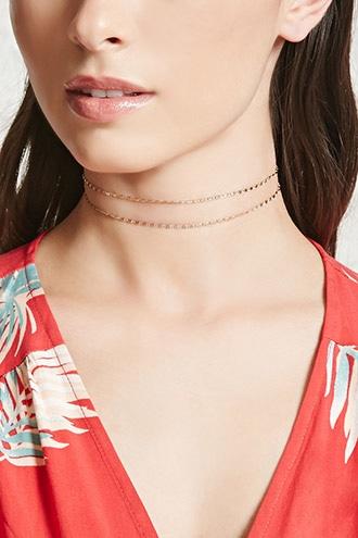 Forever21 Dual Chain Choker