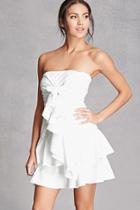 Forever21 Tiered Drape Mini Dress