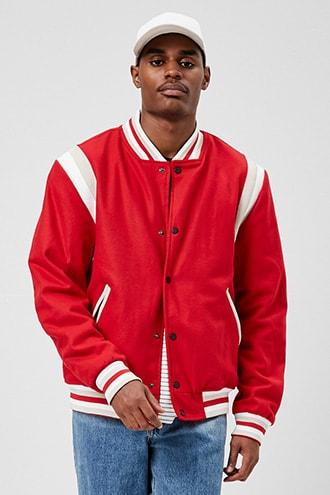 Forever21 Reason Wool Varsity Jacket