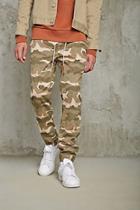 Forever21 Woven Camo Joggers