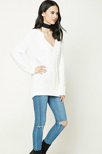 Forever21 Purl Knit Sweater
