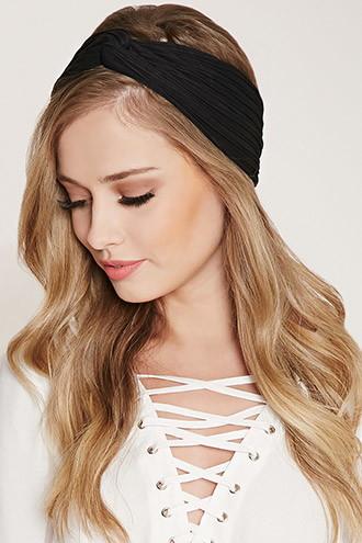 Forever21 Pintucked Twist-front Headwrap