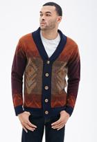 Forever21 Southwestern-patterned Shawl Collar Cardigan