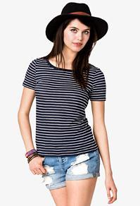 Forever21 Striped Tee