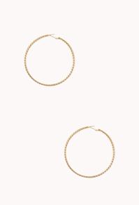 Forever21 Twisted Hoops