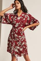 Forever21 Rd & Koko Floral Tie-front Dress