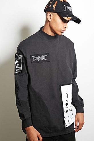 21 Men Men's  Defyant Patch Pullover