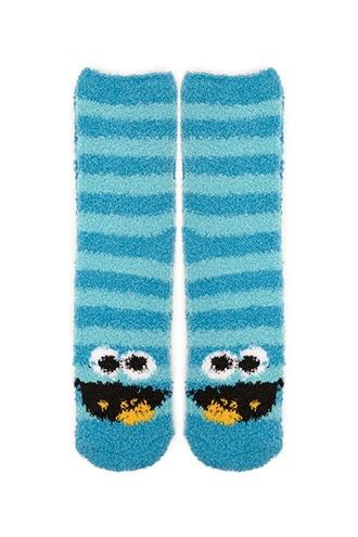 Forever21 Cookie Monster Crew Socks
