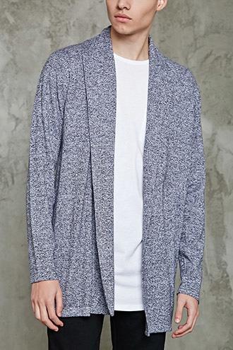 21 Men Men's  Shawl Collar Sweater Cardigan