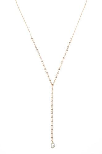 Forever21 Faux Gem Beaded Necklace