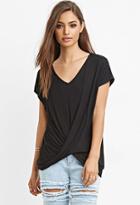 Forever21 Twist-front Top