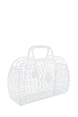 Forever21 Plastic Caged Tote Bag
