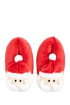 Forever21 Plush Santa Slippers