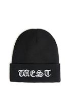 Forever21 Men West Graphic Beanie