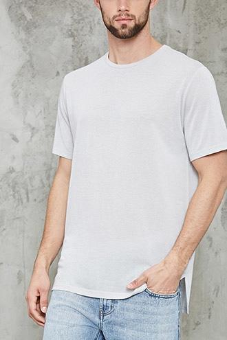 Forever21 Vented Hem Tee