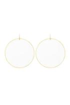 Forever21 Transparent Contrast Drop Earrings
