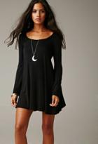 Forever21 Gypsy Warrior Sabrina Bell Sleeve Dress