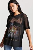Forever21 Def Leppard Mesh Tour Tee