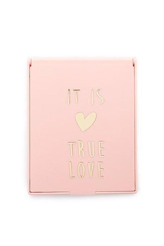 Forever21 True Love Graphic Foldable Mirror