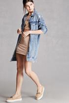 Forever21 J Slides Platform Loafers