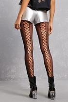 Forever21 Illusion Lace-up Tights