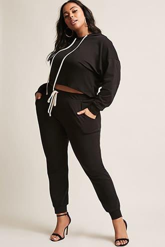 Forever21 Plus Size Knit Joggers