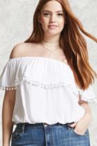 Forever21 Plus Size Pom-pom Blouse