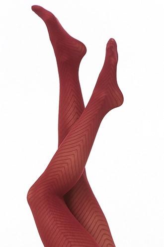Forever21 Semi-sheer Chevron Tights