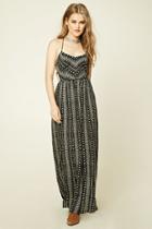 Forever21 Women's  Southwestern Print Maxi Dress