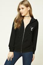Forever21 Cool Bunny Graphic Hoodie