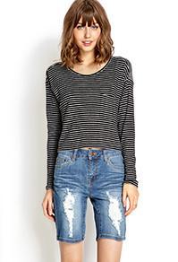Forever21 Easy Ripped Shorts
