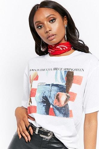 Forever21 Bruce Springsteen Born In The Usa Graphic Tee