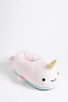 Forever21 Narwhal Indoor Slippers
