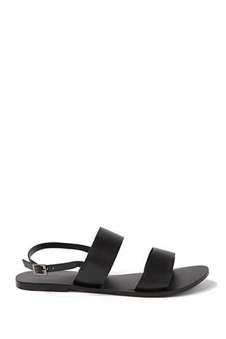 Forever21 Strappy Leather Sandals
