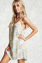 Forever21 Abstract Print Cover-up Dress