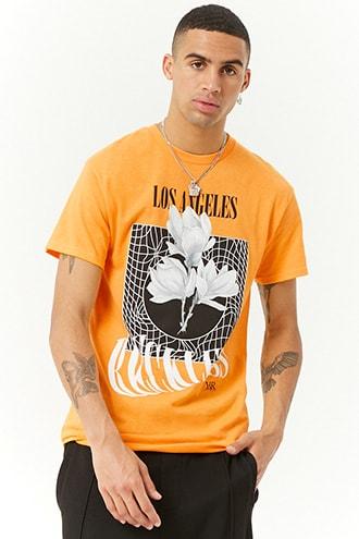 Forever21 Young & Reckless Floral Graphic Tee