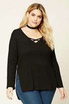 Forever21 Plus Size Crisscross-front Top