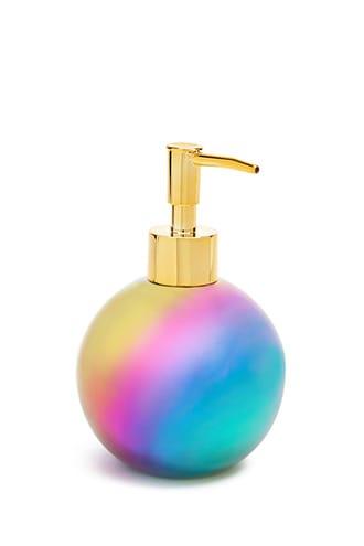 Forever21 Rainbow Metallic Soap Dispenser