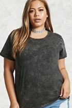 Forever21 Plus Size Faded Tee