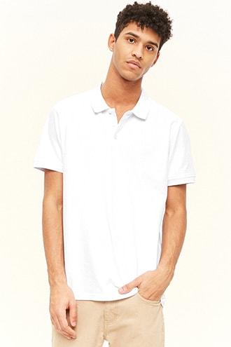 Forever21 Pique Knit Polo