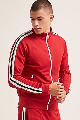 Forever21 Contrast Stripe Track Jacket