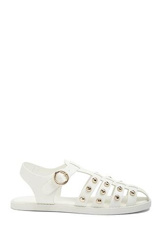 Forever21 Strappy Studded Sandals